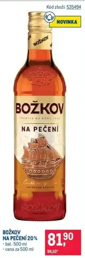Makro Božkov na pečení nabídka