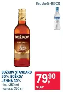 Makro Božkov standard nabídka