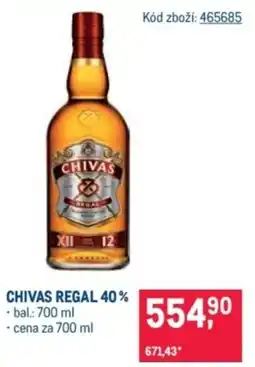 Makro Chivas Regal 12 nabídka