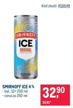 Makro Smirnoff ice nabídka