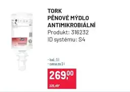 Makro Tork pěnové mýdlo antimikrobiální nabídka