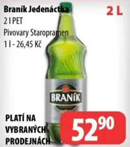 Partner Maloobchodní síť Braník Jedenáctka nabídka