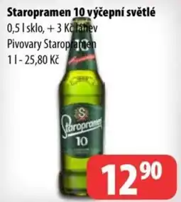 Partner Maloobchodní síť Staropramen 10 výčepní světlé nabídka