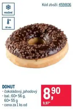Makro Donut nabídka