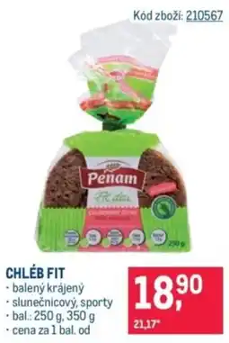 Makro Penam chléb fit nabídka