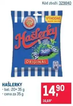 Makro Hašlerky Original nabídka