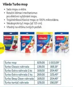 Makro Vileda Turbo mop nabídka