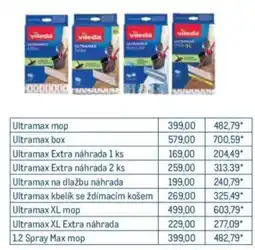 Makro vileda ultramax mop nabídka