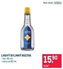 Makro Alpa lihový bylinný roztok nabídka