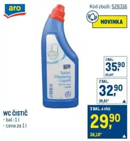 Makro aro wc čistič nabídka