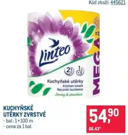 Makro Linteo kuchyňské utěrky 2vrstvé nabídka