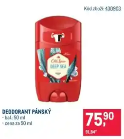 Makro Old Spice deodorant pánský deep sea nabídka