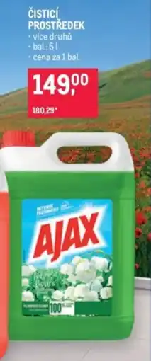 Makro Ajax čistící prostředek nabídka