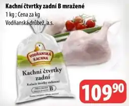 Partner Maloobchodní síť Vodňanská kachna kachní čtvrtky zadní nabídka