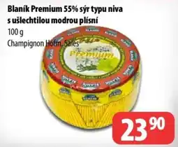 Partner Maloobchodní síť Blanik s ušlechtilou modrou plísní nabídka