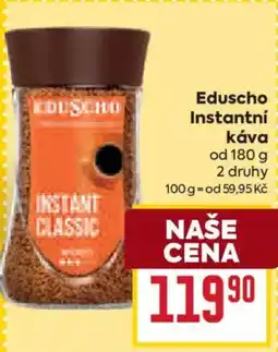 Billa Eduscho instantní káva nabídka