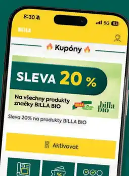 Billa billa bio nabídka