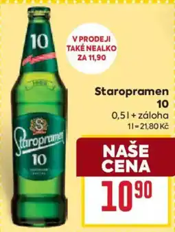 Billa Staropramen 10 nabídka
