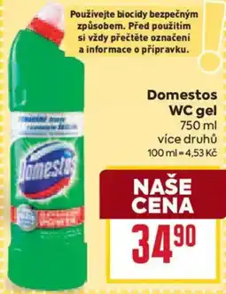 Billa Domestos WC gel nabídka