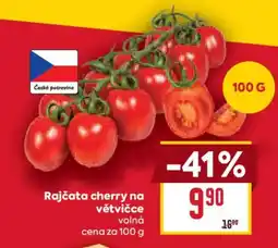 Billa Česká potravina rajčata cherry na větvičce nabídka