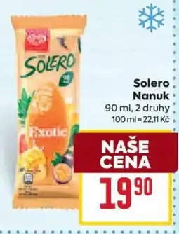 Billa Solero Nanuk nabídka