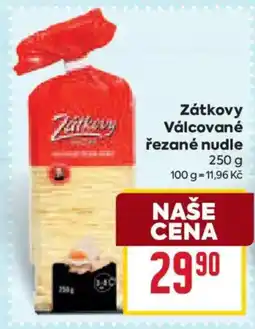 Billa Zátkovy válcované řezané nudle nabídka