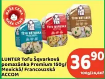 Lunter tofu škvarková pomazánka premium