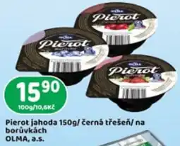 Brněnka Pierot jahoda černá třešeň na borůvkách nabídka