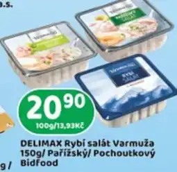 Brněnka Delimax rybí salát varmuža nabídka