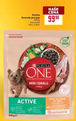 Billa Purina Granule pro psy nabídka