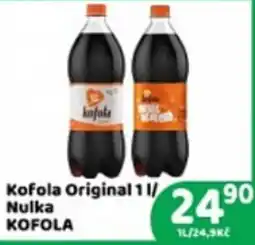 Brněnka Kofola Nulka nabídka