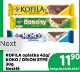 Brněnka Kofila oplatka nabídka