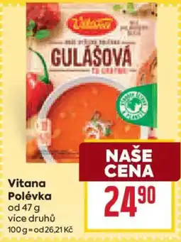 Billa Vitana Polévka nabídka