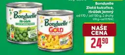 Billa Bonduelle Zlatá kukuřice, Hrášek jemný nabídka