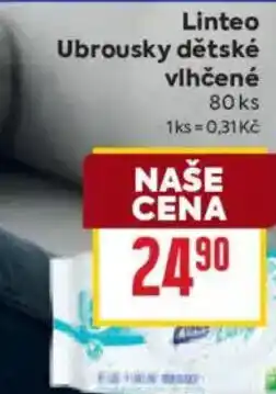 Billa Linteo ubrousky dětské vlhčené nabídka