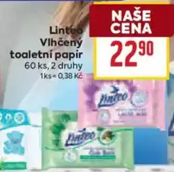 Billa Linteo vlhčený toaletní papír nabídka