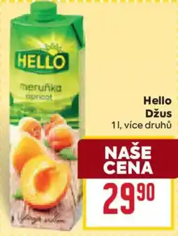 Billa Hello Džus nabídka