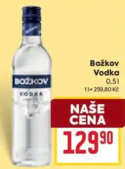 Billa Božkov Vodka nabídka