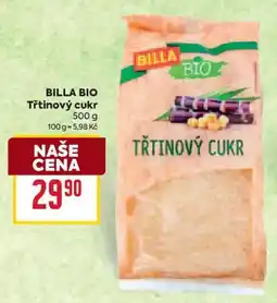 Billa Billa bio třtinový cukr nabídka