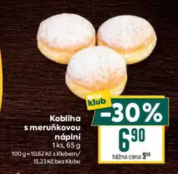 Billa Billa kobliha s meruňkovou náplní nabídka