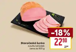 Billa Staročeská šunka nabídka