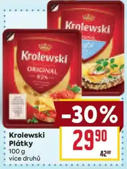 Billa Krolewski Plátky nabídka