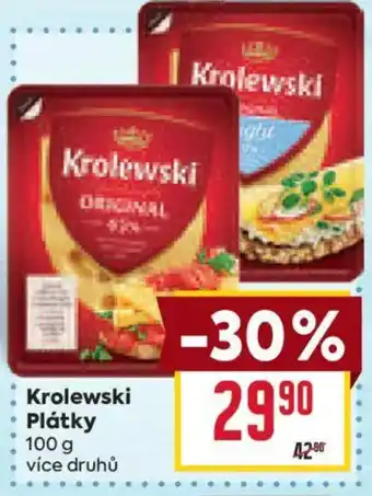 Billa Krolewski Plátky nabídka