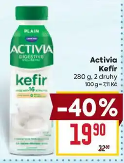 Billa Activia kefir nabídka