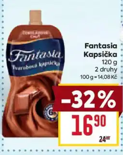 Billa Fantasia Tvarohová kapsička nabídka