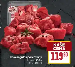 Billa Vocina hovězí guláš porcovaný nabídka