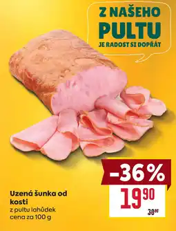 Billa Uzená šunka od kosti nabídka