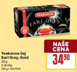 Billa Teekanne čaj Earl Grey, Gold nabídka