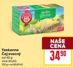 Billa Teekanne čaj ovocný nabídka
