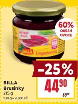 Billa Billa brusinky nabídka